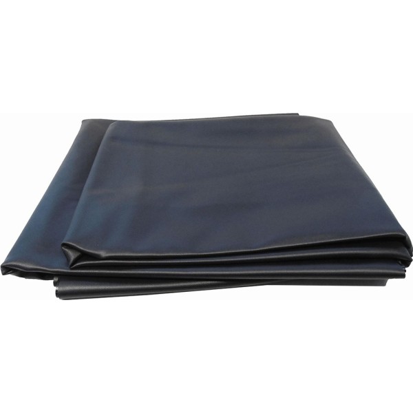 Lona de pvc para cualquier tipo de estanque, negra, aqualiner, 2 x 3 m