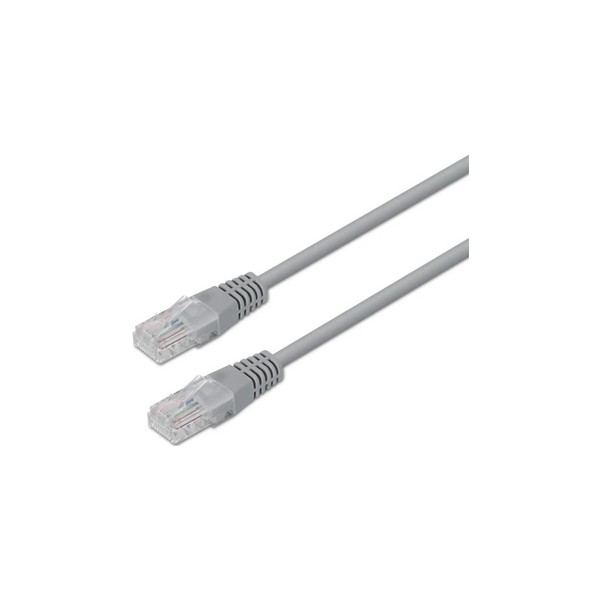 Aisens Latiguillo RJ45 Cat.6 UTP AWG24 Gris 15m | Merkamas