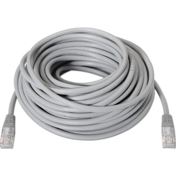 Aisens Latiguillo RJ45 Cat.6 UTP AWG24 Gris 20m | Merkamas