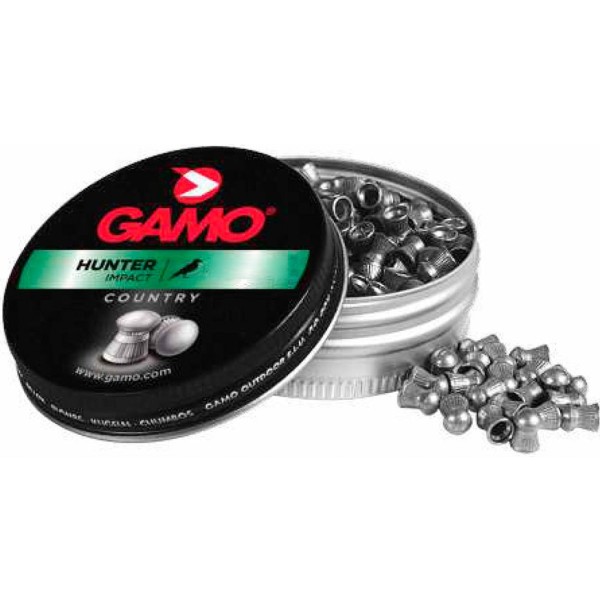 Balines Hunter Impact Country Calibre 6,35mm (.25) 1,41g 200 uds GAMO Precisión y Potencia | Merkamas